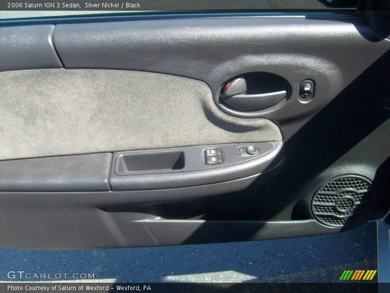Silver Nickel / Black 2006 Saturn ION 3 Sedan