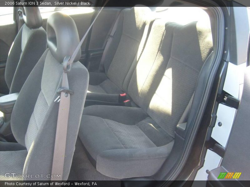 Silver Nickel / Black 2006 Saturn ION 3 Sedan