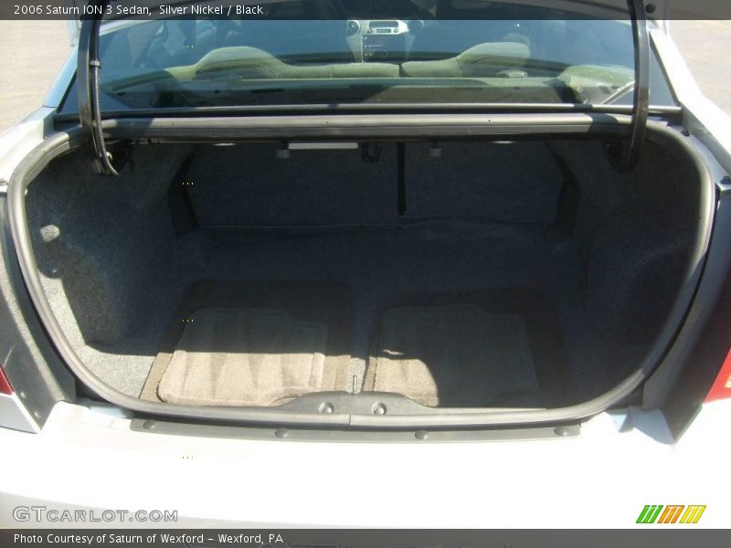 Silver Nickel / Black 2006 Saturn ION 3 Sedan