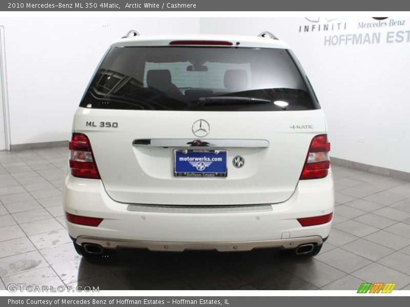 Arctic White / Cashmere 2010 Mercedes-Benz ML 350 4Matic