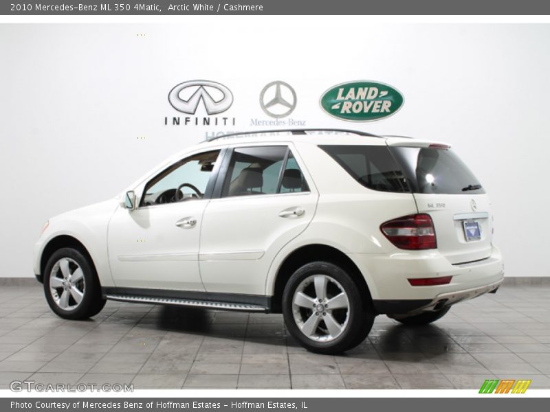 Arctic White / Cashmere 2010 Mercedes-Benz ML 350 4Matic
