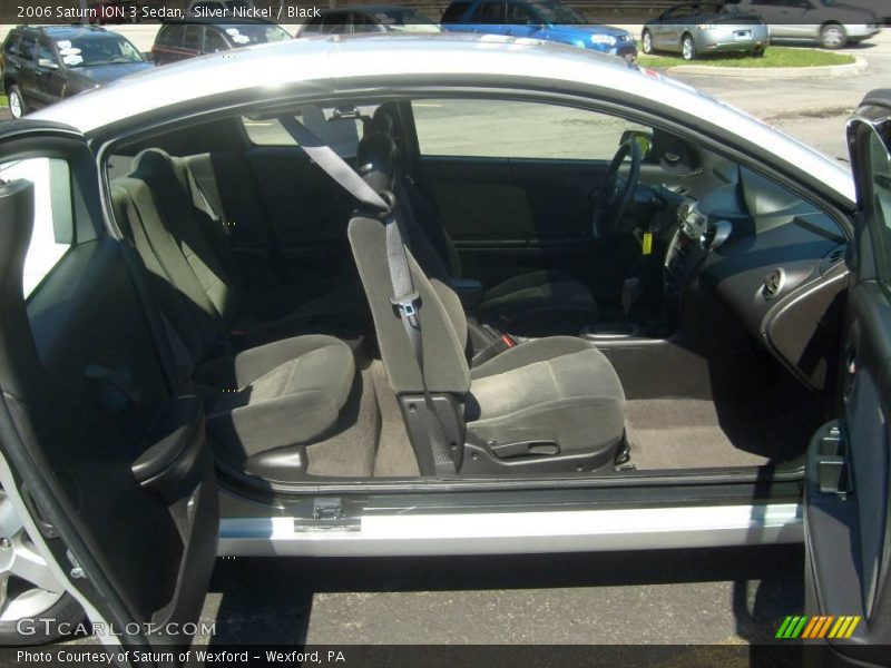Silver Nickel / Black 2006 Saturn ION 3 Sedan