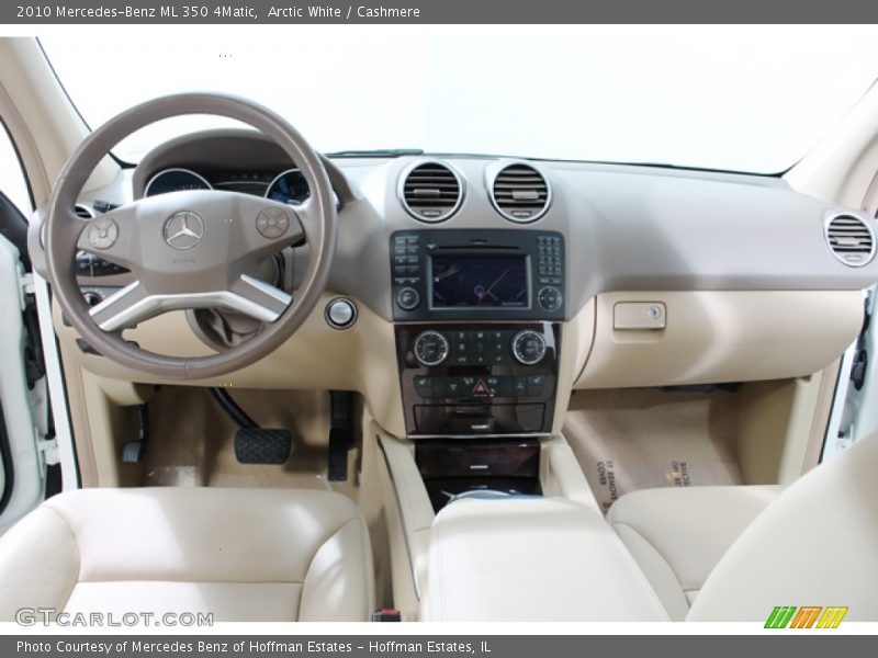 Arctic White / Cashmere 2010 Mercedes-Benz ML 350 4Matic