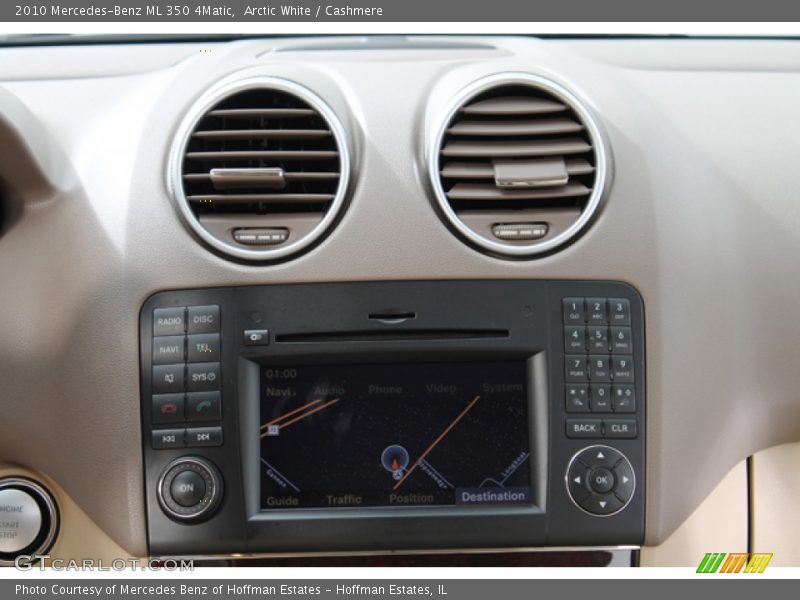 Arctic White / Cashmere 2010 Mercedes-Benz ML 350 4Matic