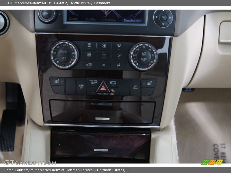 Arctic White / Cashmere 2010 Mercedes-Benz ML 350 4Matic