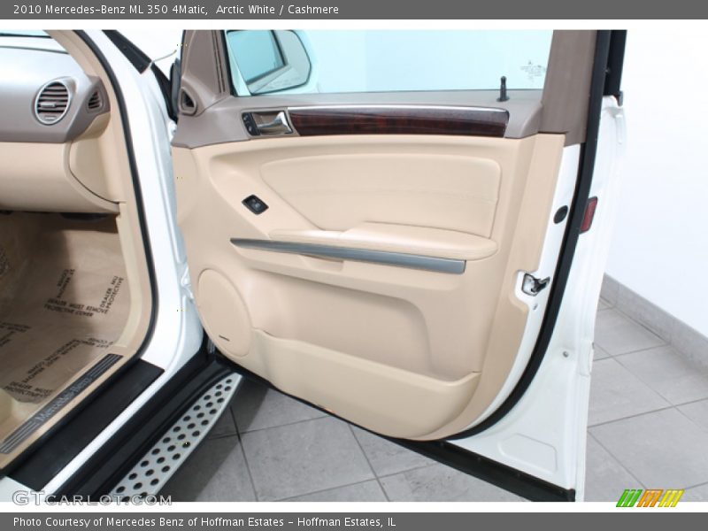 Arctic White / Cashmere 2010 Mercedes-Benz ML 350 4Matic