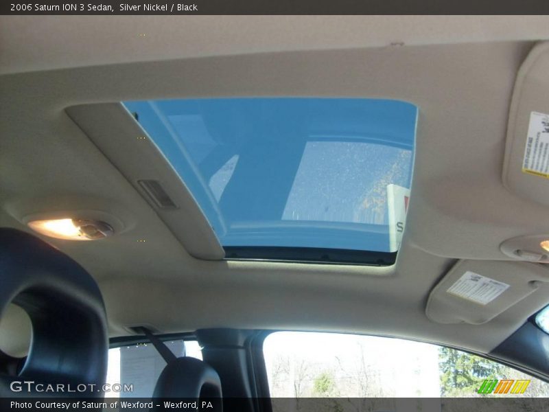 Silver Nickel / Black 2006 Saturn ION 3 Sedan