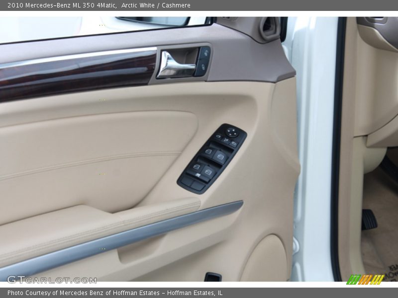 Arctic White / Cashmere 2010 Mercedes-Benz ML 350 4Matic