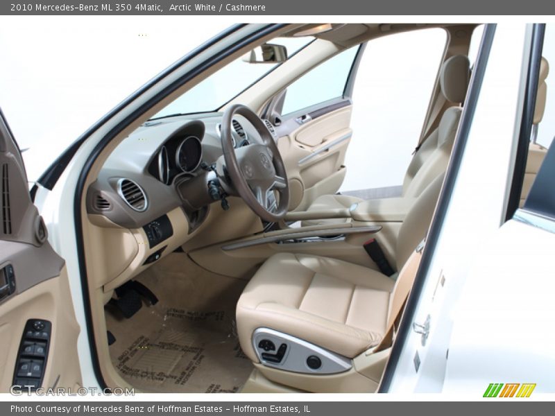 Arctic White / Cashmere 2010 Mercedes-Benz ML 350 4Matic