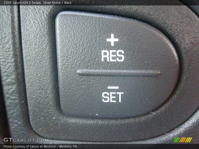 Silver Nickel / Black 2006 Saturn ION 3 Sedan