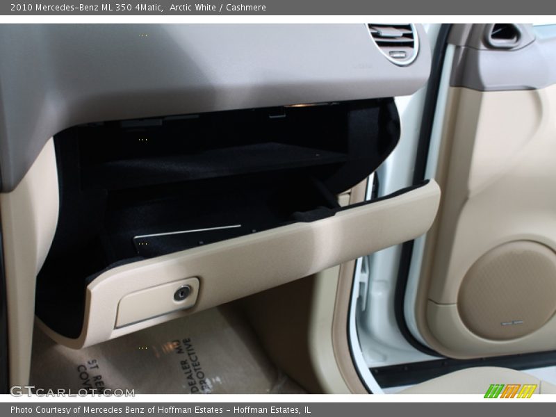 Arctic White / Cashmere 2010 Mercedes-Benz ML 350 4Matic
