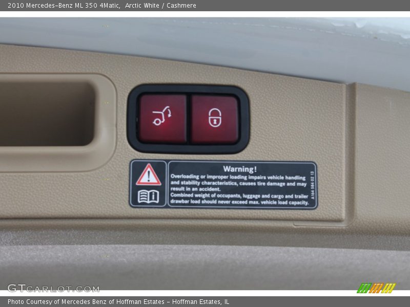 Arctic White / Cashmere 2010 Mercedes-Benz ML 350 4Matic