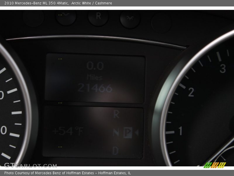 Arctic White / Cashmere 2010 Mercedes-Benz ML 350 4Matic