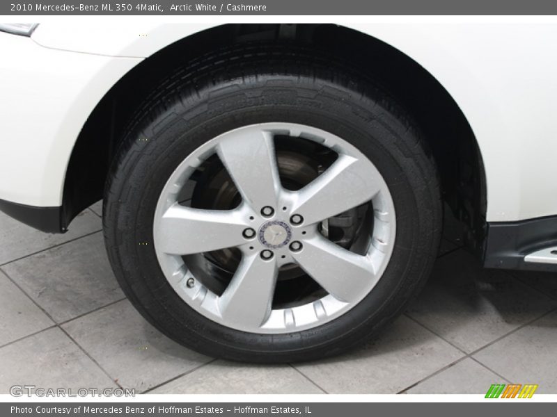 Arctic White / Cashmere 2010 Mercedes-Benz ML 350 4Matic