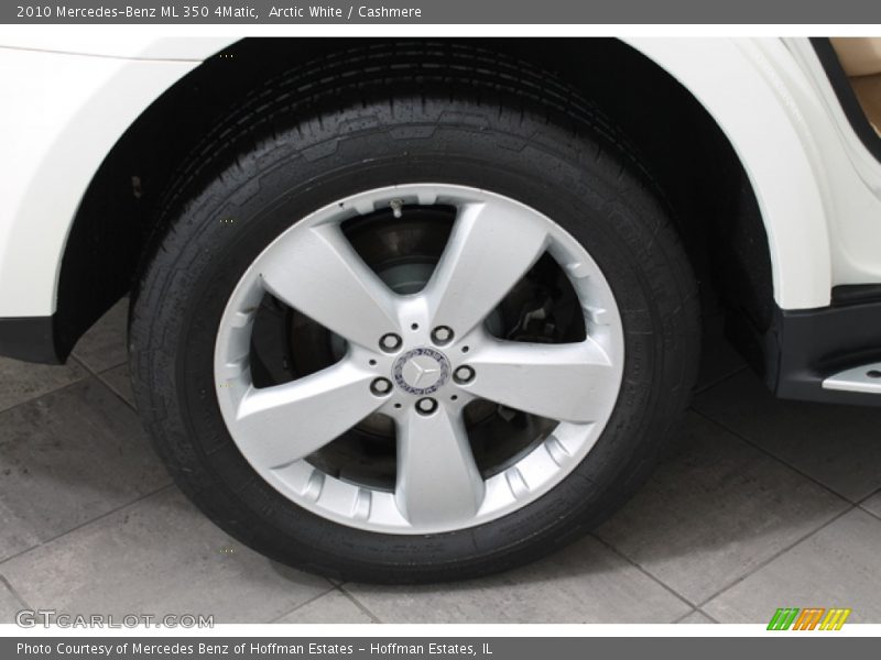 Arctic White / Cashmere 2010 Mercedes-Benz ML 350 4Matic
