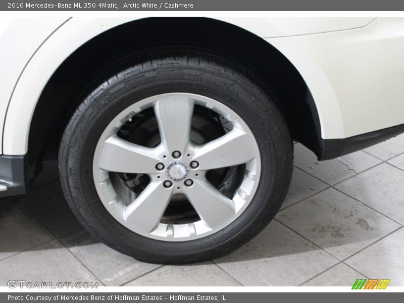 Arctic White / Cashmere 2010 Mercedes-Benz ML 350 4Matic