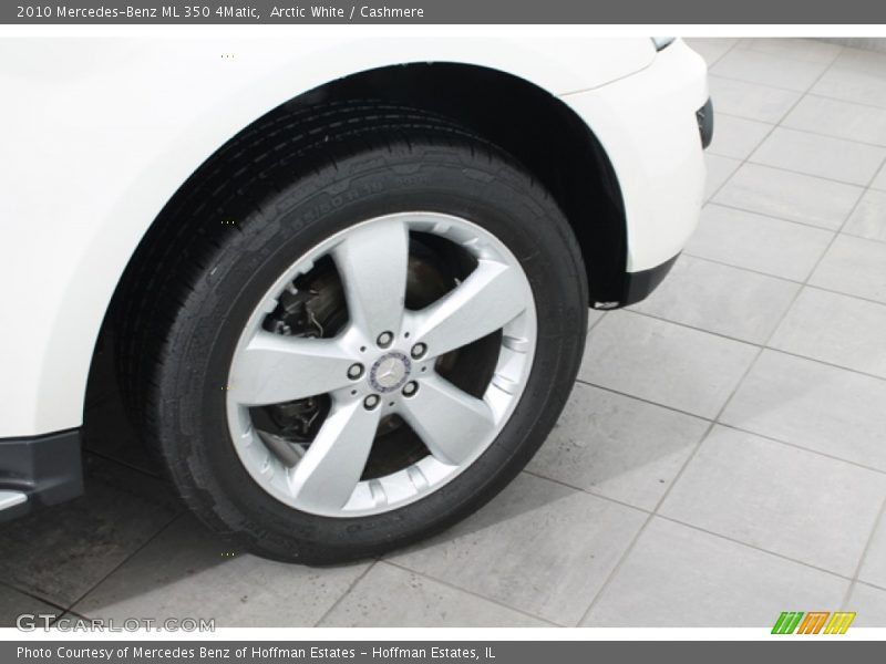 Arctic White / Cashmere 2010 Mercedes-Benz ML 350 4Matic