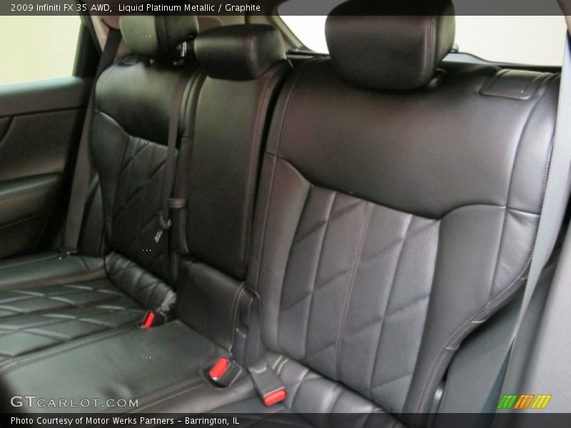 Liquid Platinum Metallic / Graphite 2009 Infiniti FX 35 AWD