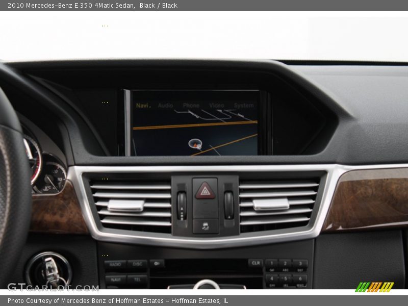 Black / Black 2010 Mercedes-Benz E 350 4Matic Sedan