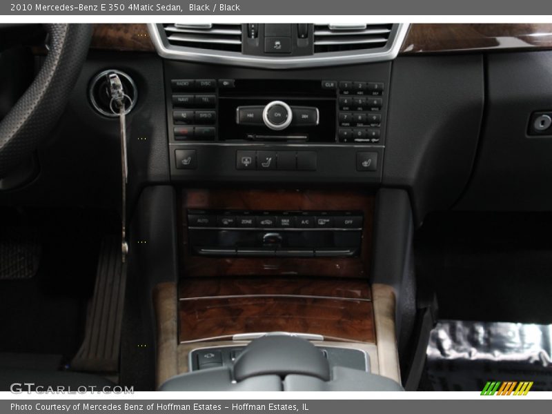Black / Black 2010 Mercedes-Benz E 350 4Matic Sedan