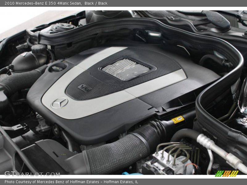 Black / Black 2010 Mercedes-Benz E 350 4Matic Sedan