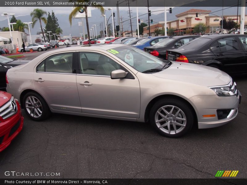 Smokestone Metallic / Camel 2010 Ford Fusion SEL V6