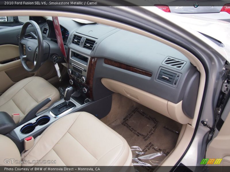 Smokestone Metallic / Camel 2010 Ford Fusion SEL V6