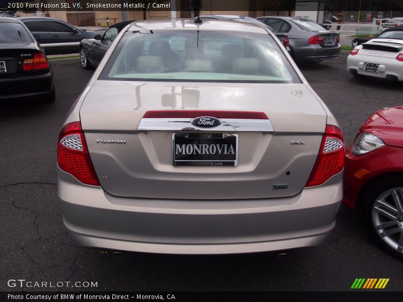 Smokestone Metallic / Camel 2010 Ford Fusion SEL V6