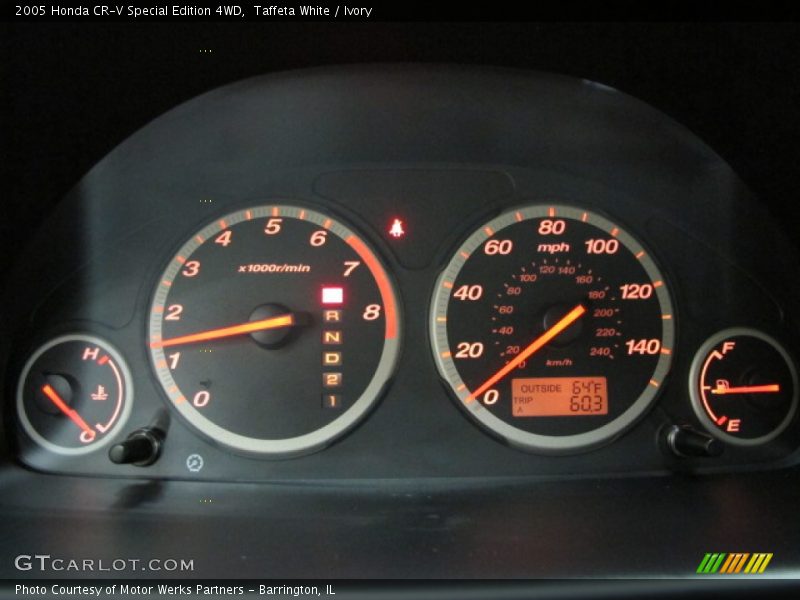 Taffeta White / Ivory 2005 Honda CR-V Special Edition 4WD