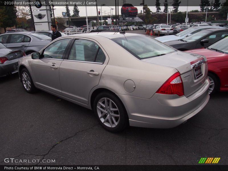 Smokestone Metallic / Camel 2010 Ford Fusion SEL V6
