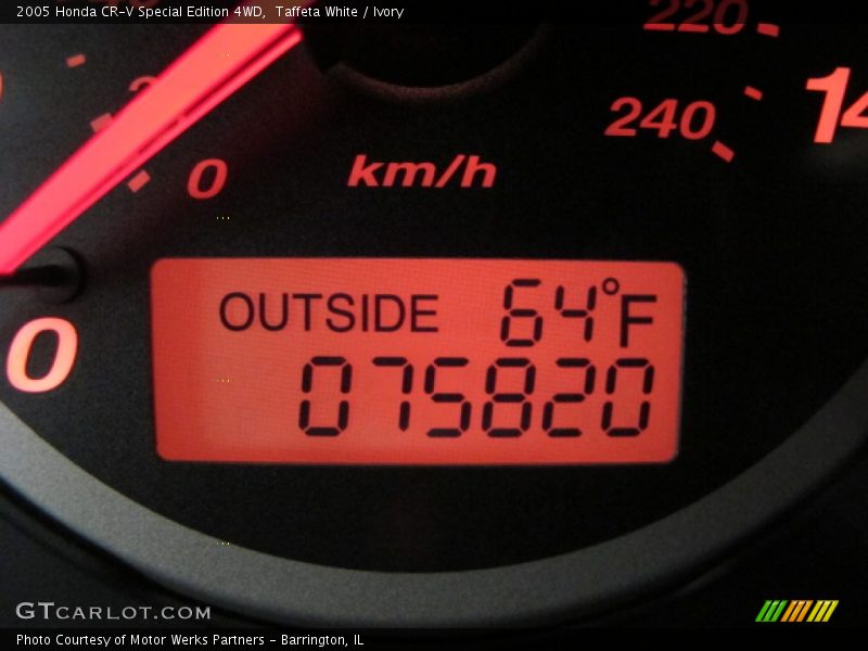 Taffeta White / Ivory 2005 Honda CR-V Special Edition 4WD