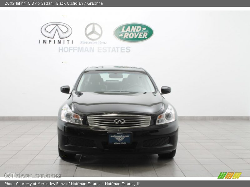 Black Obsidian / Graphite 2009 Infiniti G 37 x Sedan