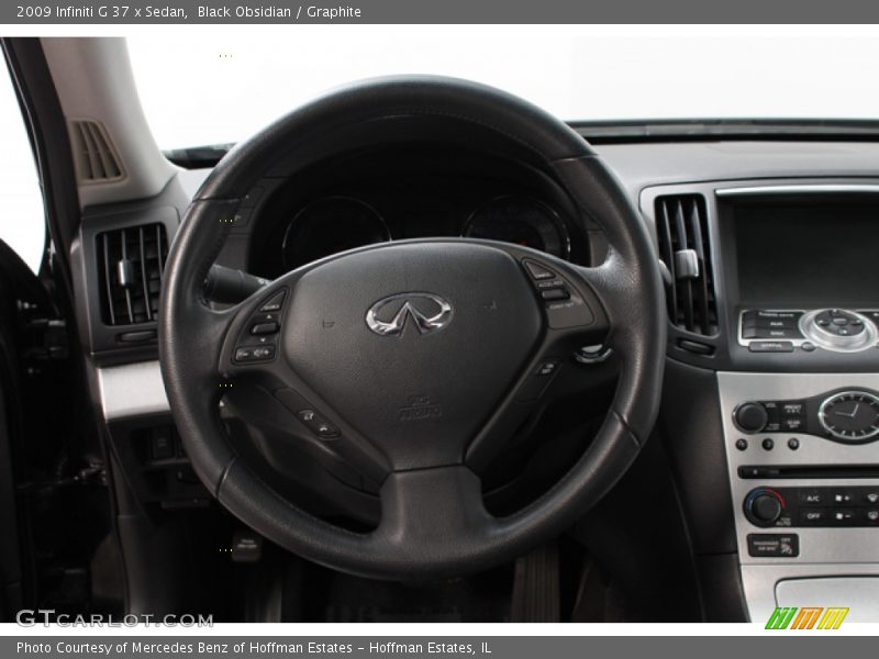 Black Obsidian / Graphite 2009 Infiniti G 37 x Sedan