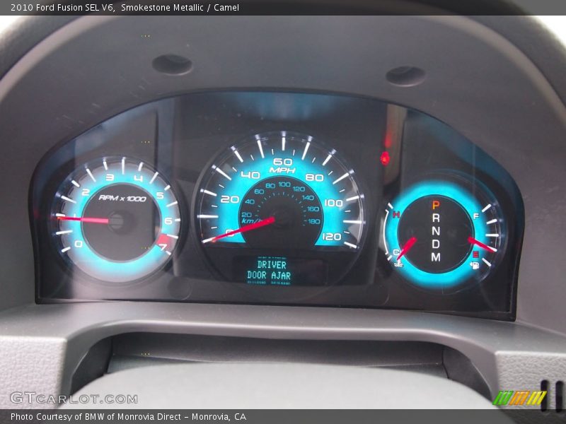 Smokestone Metallic / Camel 2010 Ford Fusion SEL V6