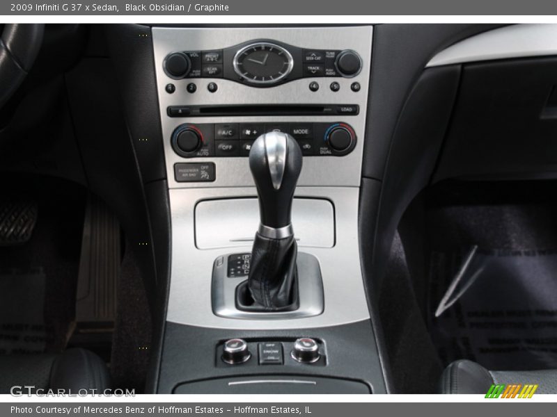 Black Obsidian / Graphite 2009 Infiniti G 37 x Sedan