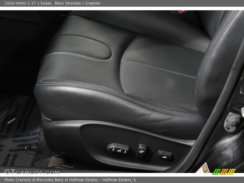 Black Obsidian / Graphite 2009 Infiniti G 37 x Sedan