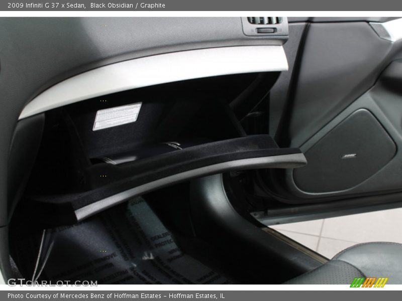 Black Obsidian / Graphite 2009 Infiniti G 37 x Sedan