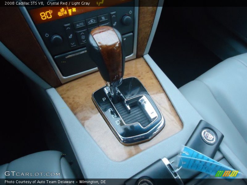 Crystal Red / Light Gray 2008 Cadillac STS V8