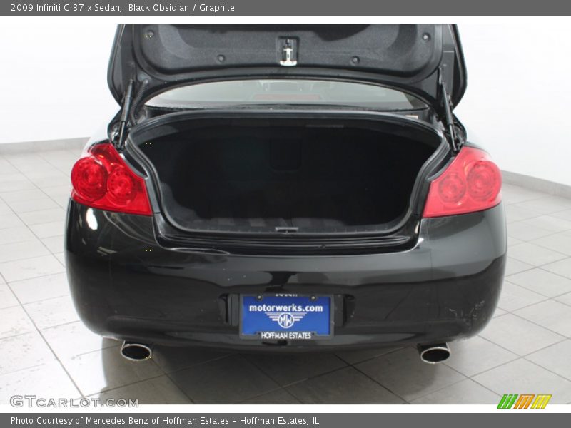 Black Obsidian / Graphite 2009 Infiniti G 37 x Sedan