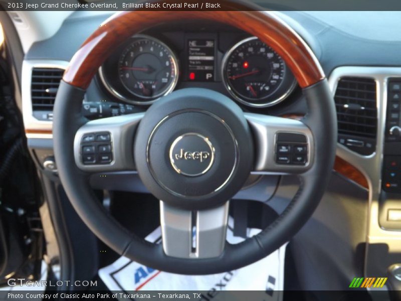  2013 Grand Cherokee Overland Steering Wheel