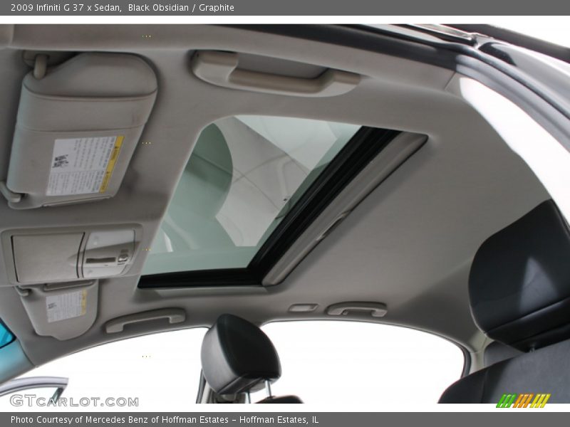 Black Obsidian / Graphite 2009 Infiniti G 37 x Sedan