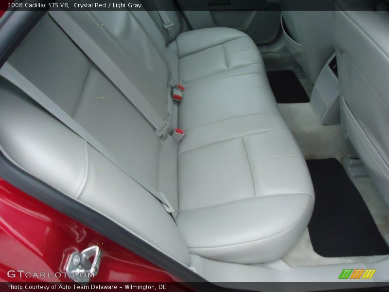 Crystal Red / Light Gray 2008 Cadillac STS V8