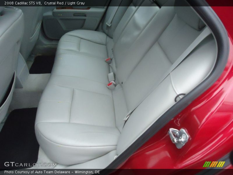 Crystal Red / Light Gray 2008 Cadillac STS V8