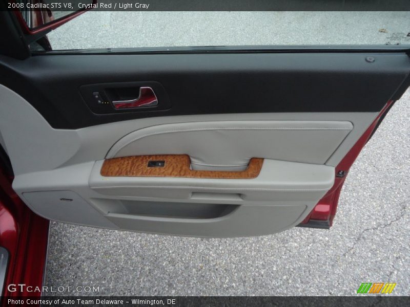 Crystal Red / Light Gray 2008 Cadillac STS V8