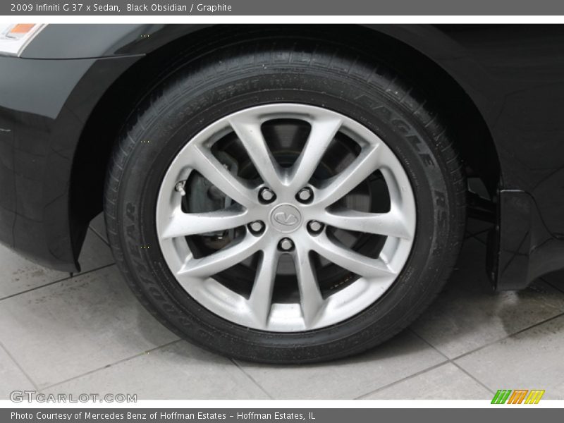 Black Obsidian / Graphite 2009 Infiniti G 37 x Sedan