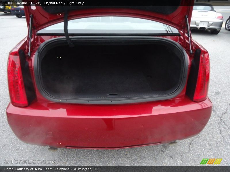 Crystal Red / Light Gray 2008 Cadillac STS V8