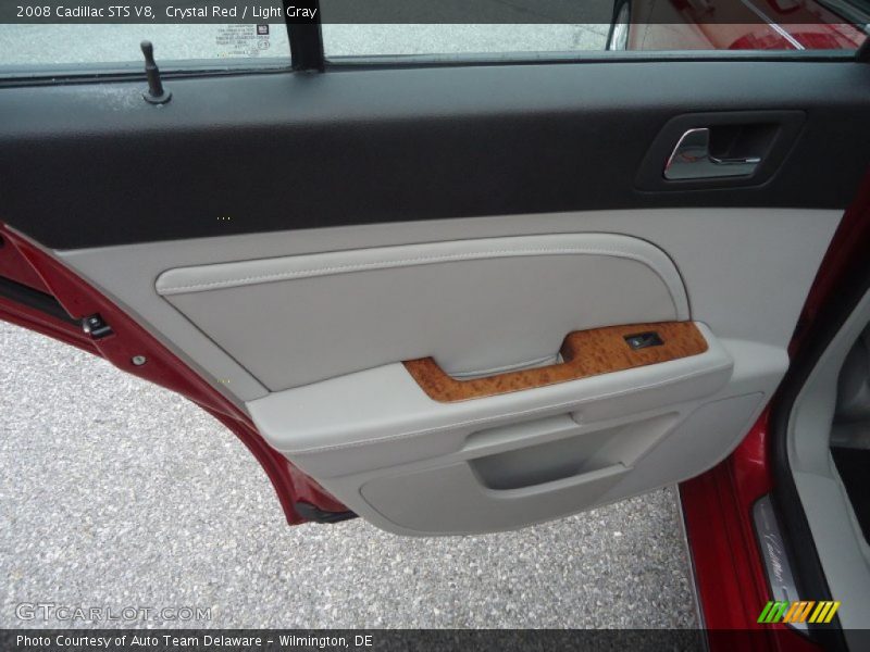 Crystal Red / Light Gray 2008 Cadillac STS V8