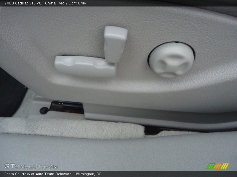 Crystal Red / Light Gray 2008 Cadillac STS V8