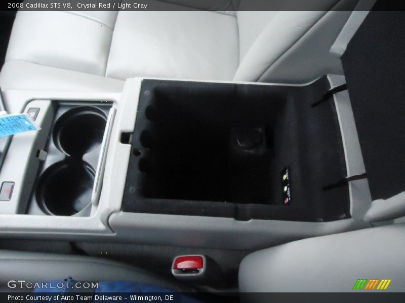 Crystal Red / Light Gray 2008 Cadillac STS V8