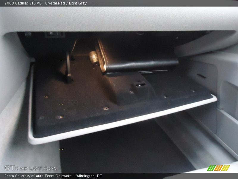 Crystal Red / Light Gray 2008 Cadillac STS V8